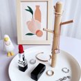 thumbnail image 3 of Nueva bandeja de almacenamiento con forma de rama de árbol de bambú nórdico, colgador de llaves para sala de estar, marco de exhibición de joyas, 3 of 6