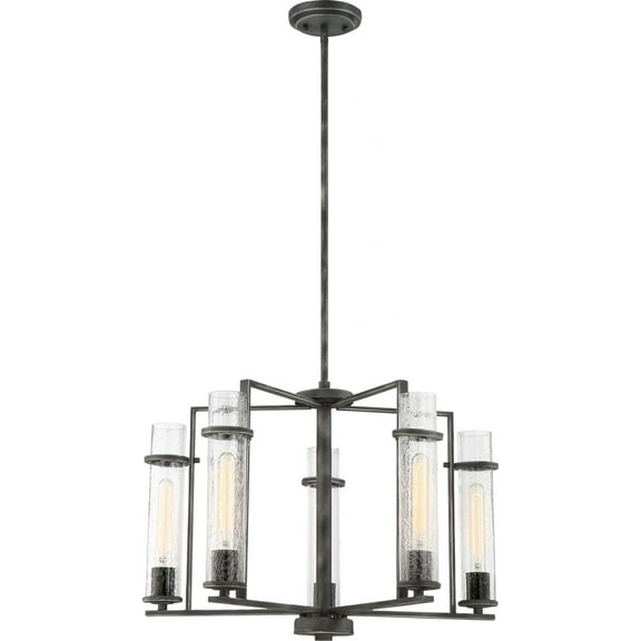 Nuvo Lighting - Donzi-Five Light Chandelier-25 Inches Wide by 17.38 Inches High
