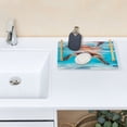 thumbnail image 7 of Ryvnso Sea Turtle Swimming in Sea Bathroom Tray Vanity Countertop Trays Acrylic Organizer, 7 of 7