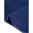 thumbnail image 5 of DARING DIVA Women's Satin Cardigan 3/4 Sleeve Cropped Work Bolero Shrug M Dark Blue, 5 of 5