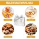 thumbnail image 4 of 10 Pieces Thank You Gift Bags Waterproof Paper Gift Bags with Bow Ribbon Marble Pattern Gift Bag Mini Paper Party Bag with Ribbon for Birthday Wedding, 4 of 5