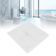 thumbnail image 2 of M Buder Alfombra de Baño Antideslizante de PVC Tapete de Ducha Lavable Blanco 53 x 53 cm (20.9 in), 2 of 9