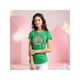 thumbnail image 2 of Playera Blusa De Mamá Estilo Arcoiris – Amor, Arcoíris y Corazones en Cada Suspiro Color Verde Talla Mediana Marca Emil SaEs, 2 of 4