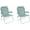Green, variant on OmniCore Designs New Standard Folding Camp/Lawn Chair (2 Pack) BLUE/WHITE