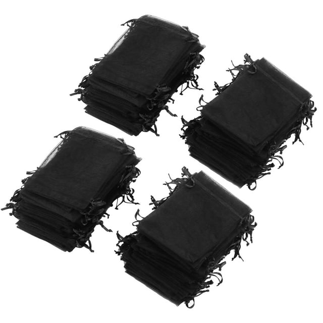Organza Gift Bags,200Pcs Drawstring Organza Bags Mini Organza Bags Drawstring Organza Transparent Bags High-Precision Functionality