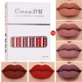 thumbnail image 2 of Xihbxyly Set de Labiales Mate, Brillo Labial Antiadherente de Larga Duración, Selección de Colores Vibrantes, Fórmula a Prueba de Besos, Ideal para Ocasiones Especiales, Uso Diario y Estilo Único, pa, 2 of 4