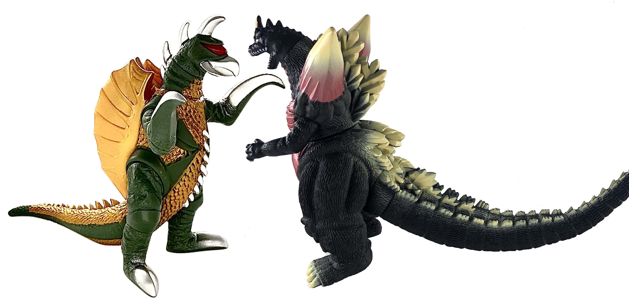 TwCare SpaceGodzilla & Gigan Kaiju Action Figures, 6.3