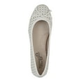 thumbnail image 4 of Mountain Sole Women's Perforated Ballet Flats with Bow and Comfort Insole, Wide Width Available, 4 of 5