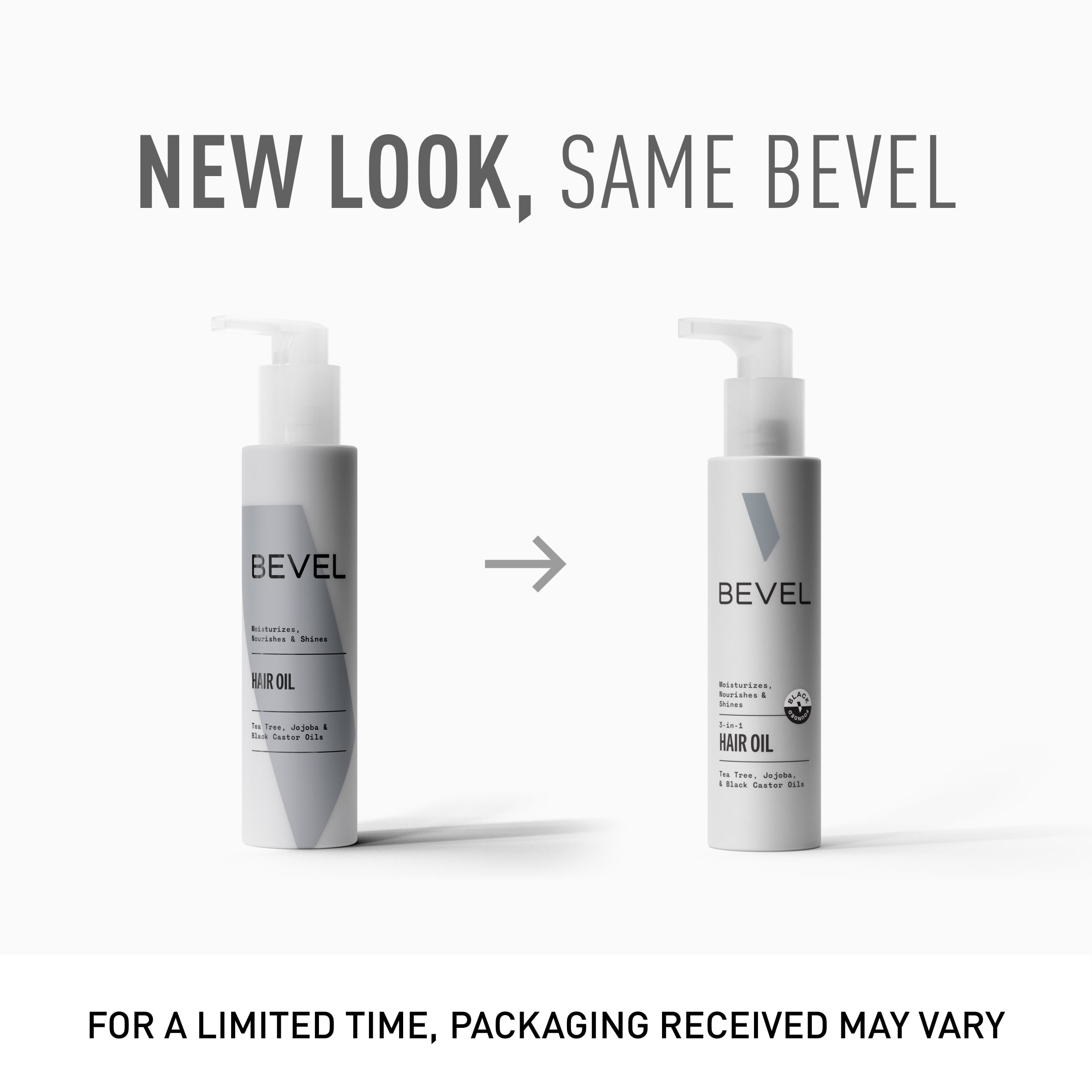 (12 pack) Bevel Hair Oil with Tea Tree & Jojoba Oil, 3.4 fl oz