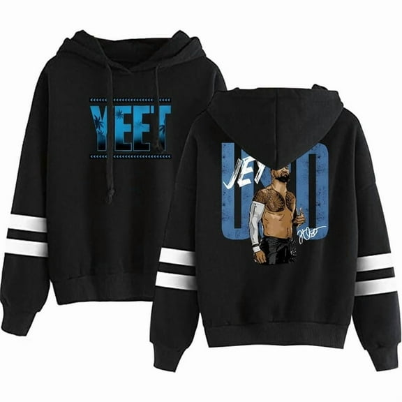 Jey Uso 'Yeet Logo' Unisex Streetwear Long Sleeve Hoodie
