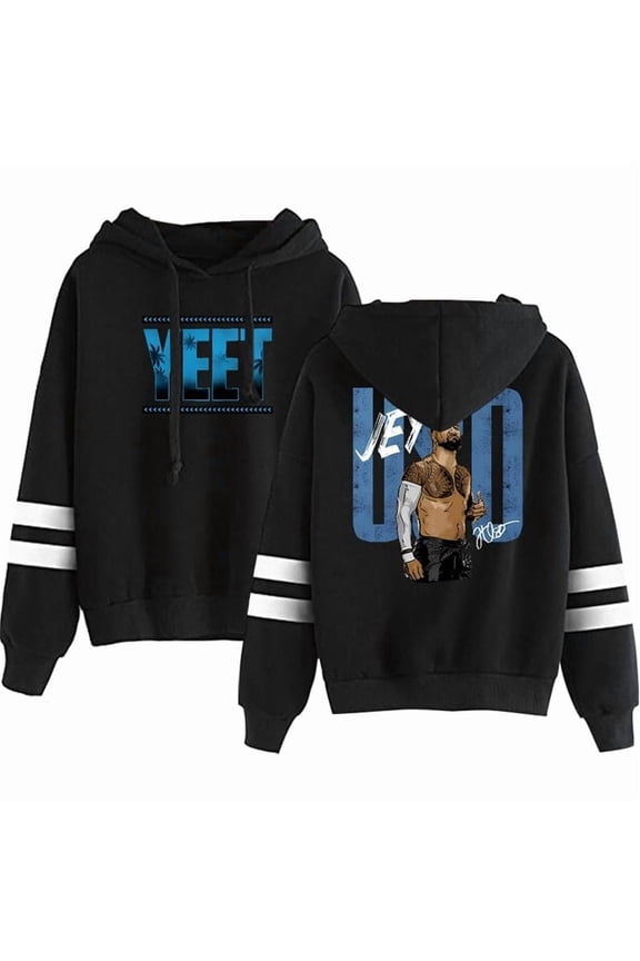 Jey Uso 'Yeet Logo' Unisex Streetwear Long Sleeve Hoodie