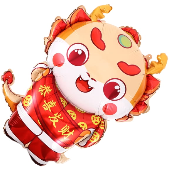HAMPPLIES Festival Balloon Chinese New Year Party Decorations Multi-Colored 1Pack