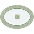 thumbnail image 2 of Noritake  Infinity Oval Platter, 14" Green Platinum, 2 of 5