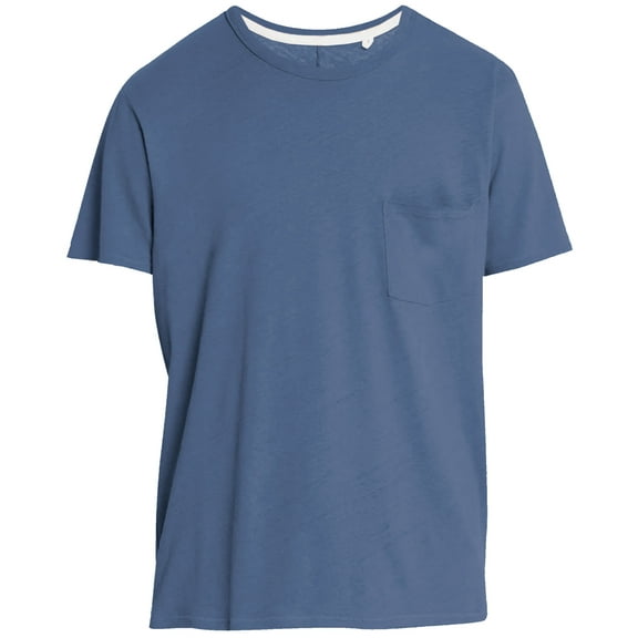 Rag And Bone Miles Tee In Principal Jersey Indigo L