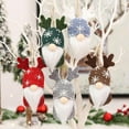 thumbnail image 2 of 5PCS /1 SET Holiday Gnome Handmade Swedish Tomte, Christmas Elf Decoration Ornaments Thanks Giving Day Gifts Swedish Gnomes tomte,5.5Inch, 2 of 2