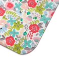 thumbnail image 3 of Microfibre Drying Mat for Kitchen Pioneer Dish Drying Drainer Mat Absorbent Colorful Floral Drying Mat Washing Up for Glass, Plate & Cup 18inch X 24inch, 3 of 5