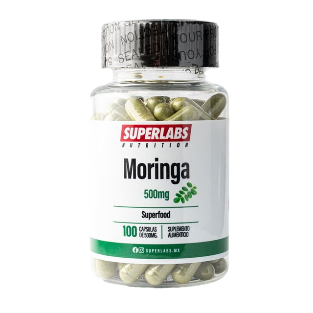 Superlabs Nutrition Moringa 500 Mg 100 Capsulas Sabor Sin Sabor