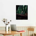 thumbnail image 2 of JRXY  Framed Canvas Wall Art Squirrel Animals Fun Living Room Multicolor Photography Rustic Squirrel  16x20 in, 2 of 4