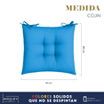 thumbnail image 4 of Cojines Para Silla Comedor-medida 40x40 cm 4 Piezas, 4 of 5