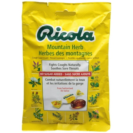 24 PACKS : Ricola Mountain Herb Sugar Free 19
