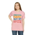 thumbnail image 6 of Funny T-Shirt, Surviving Purely Out Of Spite Top, Vistage Tee Shirt Cancer, 6 of 12