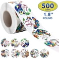 thumbnail image 1 of Thank You Stickers Labels Roll For Business Favors Birthday Gift Bags Baby Shower Wedding(Ths-001-D), 1 of 4