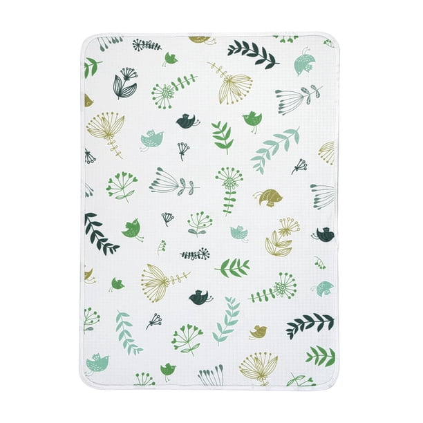 Tapete para Cambiar Bebé Haakaa 100% Algodón Impermeable 50x70 cm