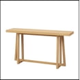 thumbnail image 6 of 59.84'' Console Table, Stylish Rectangular Entryway Table, Outdoor Console Table for Patio, Sturdy Construction Hall Table, Sofa Table for Hallway, Living Room, Bed Room and Patio, 6 of 8