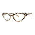 thumbnail image 1 of Classic Iconic Fashionable Cat Eye Snug Reading Glasses Tortoise +1.75, 1 of 4