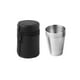 thumbnail image 3 of Matsuzay 4 unids/set de tazas de agua para acampar, tazas para bebidas de Picnic con manga, bebida, vino, taza de acero inoxidable, vajilla para Hotel y Mostrada Matsuzay HA067623-01, 3 of 6