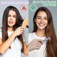 thumbnail image 2 of OPALESQUE Mini Cellulose Wide Tooth Comb,2 Pack Portable Hair Detangling Comb No Handle Pocket Size Tortoise Hair Comb for Thick Curly Wavy Wet and Dry Hair,Going Out, Traveling, Home Use, 2 of 7