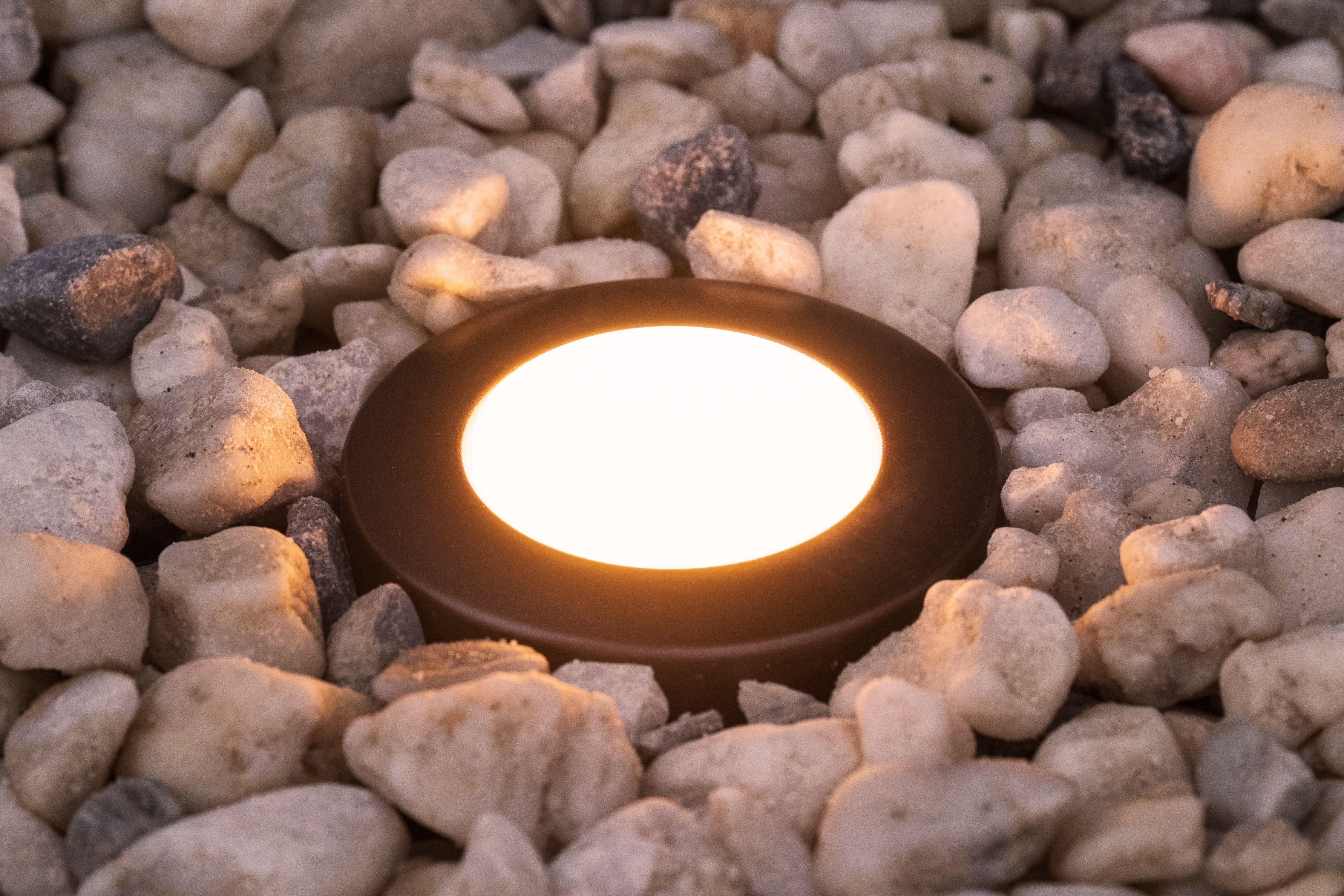 Enbrighten Seasons LED Color-Changing Landscape Path Lights, 9 Pucks, Plug-in, 41015