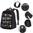 thumbnail image 4 of Incredibox Sprunki Backpack Lightweight Large Capacity Laptop Backpacks Game Backpack For Unisex, 4 of 8