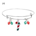 thumbnail image 1 of Fiudx Pulsera Navideña, Elegante Alegría de Cristal para Mujer, Elegante Accesorio Expandible para Niñas, Regal Festivo para Acción de Gracias y Navidad, Diseño Moderno, Ideal para Ocasiones Especial, 1 of 2