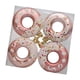 thumbnail image 4 of 4 adornos navideños de donut para árbol de Navidad, colgantes decorativos para fiestas Oro rosa, 4 of 9