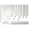 thumbnail image 1 of RUNROTOO 1Jgo Kalimba Portátil 17 Teclas Con Piezas De Metal Para Principiantes Sonido, 1 of 8