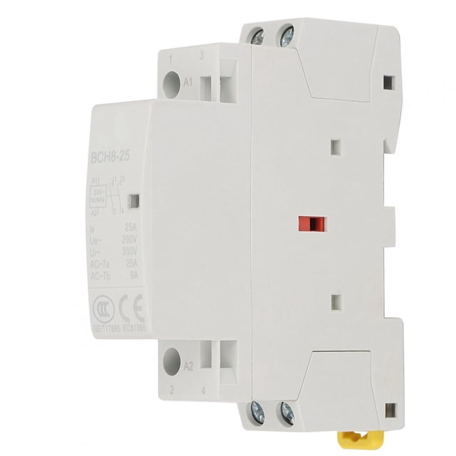 Oubit A Contactor,2P 25A 24V 1NO AC Contactor Qualité Inégalée