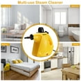 thumbnail image 5 of Costway 1050W Multi-purpose Handheld Pressurized Steam Cleaner  Yellow, 5 of 11