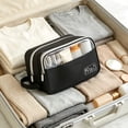 thumbnail image 7 of Fmbmuo Travel Cosmetic Storage , Reusable Waterproof Makeup Organizer Bag Multifunctional Zipper Toiletry Case For Travel Daily Use, 7 of 7