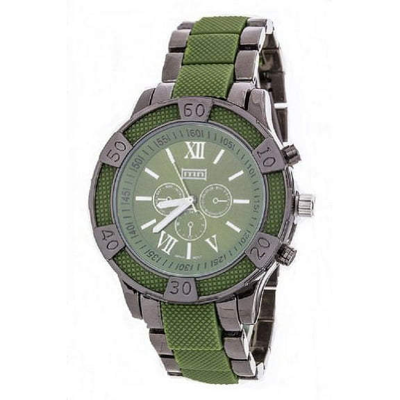 Gunmetal Green Men's Fashion Watch