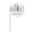 thumbnail image 1 of Drapeaux Cure-Dents Point de Repère Qatar Dessin Fête Célébration, 1 of 3