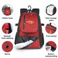 thumbnail image 3 of Jubipavy Softball Equipment Large Capacity Baseball Bag Shoulder Multifunctional Backpack Openning Season Sale, 3 of 3
