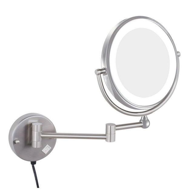 Personal Makeup Mirrors 10X Lighted Makeup Mirror Makeup Mirror With Lights Bathroom Mirror ,Widely Use