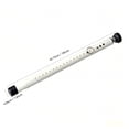 thumbnail image 3 of Adjustable Sliding Door Safety Bar, 17-50 Inch Retractable Window Security Bar for Home Travel, Heavy Duty Door Lock Bar for Sliding Glass Door, No Drilling Burglary Prevention, 1Pc, 3 of 7