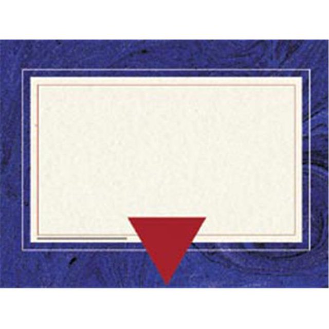 École Publiant le Certificat de Marbre Bleu Frontière/papier Informatique