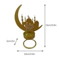 thumbnail image 3 of Fiudx Ofertas de la semana Lámpara colgante decorativa con forma de estrella y candelabro de hierro para el festival del Ramadán, 3 of 3
