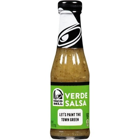 (3 Pack) Taco Bell Verde Salsa Sauce, 7.5 oz