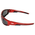 thumbnail image 2 of 3 Pair Global Vision Sly Motorcycle ATV Padded Riding Glasses Sunglasses Smoke Lenses + Red, Blue + Grey Metallic Frames, 2 of 7