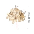 thumbnail image 2 of Artificial Maple Leaf Branch, 12-Inch Faux Fall Stems for Halloween, Thanksgiving, and Floral Vase Decor, 2 of 7