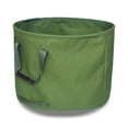 thumbnail image 5 of 21.6 x 17.1 Inch Multipurpose Heavy Duty Garden Bag Foldable Canvas Yard Trash Bags with Rubber Handles Gardening Storage Bags for Weeds Branches Leaves and Yard Wastes, 5 of 9